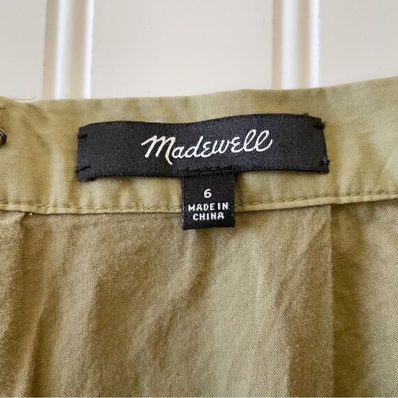 Madewell Ruffle Hem Mini Skirt - Size 6 - Picture 3 of 4